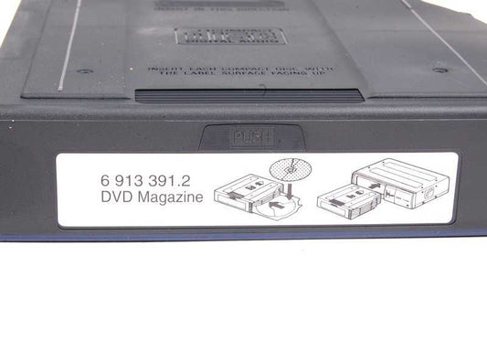 CD DVD Changer Magazine Holder for BMW E65, E66 (OEM 65126913391). Original BMW.