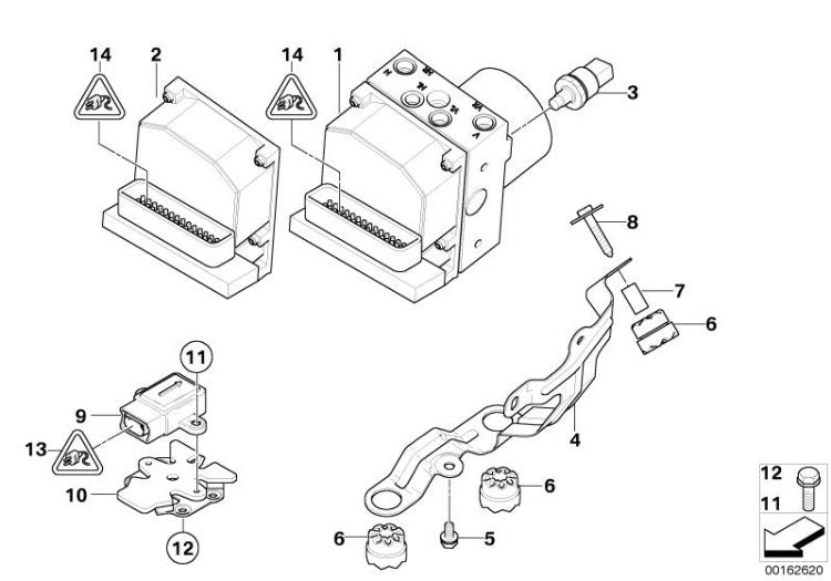 Unidad Hidráulica Rp Dsc Para Bmw X5 E53. Original Recambios