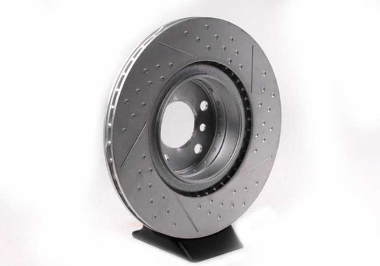 M Performance sport brake disc 17" for BMW F Series: F20, F21, F22, F23, F30, F31, F32, F36. Original BMW performance upgrade. Original BMW.