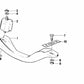 Soporte de goma OEM 23711175939 para BMW E30, E28, E24, E23. Original BMW.