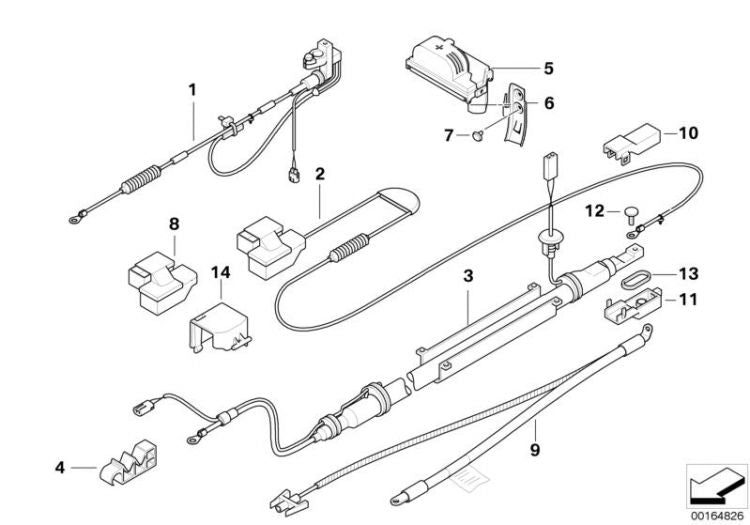 Cable Bateria Negativo Ibs Para Bmw Berlina E60. Original Recambios