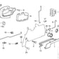 Revestimiento Maneta Manija Cromado Para Bmw Z3. Original Recambios