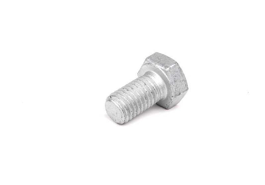 Hex bolt for BMW E81, E87, E88, E21, E46, E84, E90, E91, E92, E93, E12, E28, E24, E23, E83N, R52 (OEM 07119904033). Genuine BMW.