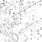 Brida de freno para BMW E87, E46, E90, E91, E92, E93, E39, E60, E61, E38, E65, E83, E53. Original BMW.