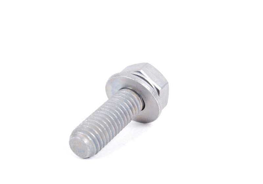 Hex Bolt with Washer for BMW E81, E82, E87, E88, G42, E46, E90, E91, E92, E93, G20, G21, G22, G23, G26, E39, E60, E61, G30, G31, E63, E64, G32N, E38, E65, E66, G11, G12, I20, E84, E83, G01, G02, E53, E70, E85, E52 (OEM 07119905394). Original B