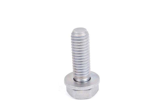 Hex Bolt with Washer for BMW E81, E82, E87, E88, G42, E46, E90, E91, E92, E93, G20, G21, G22, G23, G26, E39, E60, E61, G30, G31, E63, E64, G32N, E38, E65, E66, G11, G12, I20, E84, E83, G01, G02, E53, E70, E85, E52 (OEM 07119905394). Original B