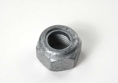 Tuerca hexagonal autoblocante para BMW E82, E21, E30, E36, E46, E90, E92, E93, E12, E28, E34, E39, E60, E61, E24, E63, E64, E23, E32, E38, X5 E53, Z4 E85, E86, Z8 E52 y MINI R50, R52, R53 (OEM 31106774714). Original BMW