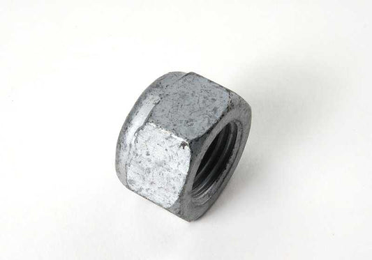 Tuerca hexagonal autoblocante para BMW E82, E21, E30, E36, E46, E90, E92, E93, E12, E28, E34, E39, E60, E61, E24, E63, E64, E23, E32, E38, X5 E53, Z4 E85, E86, Z8 E52 y MINI R50, R52, R53 (OEM 31106774714). Original BMW