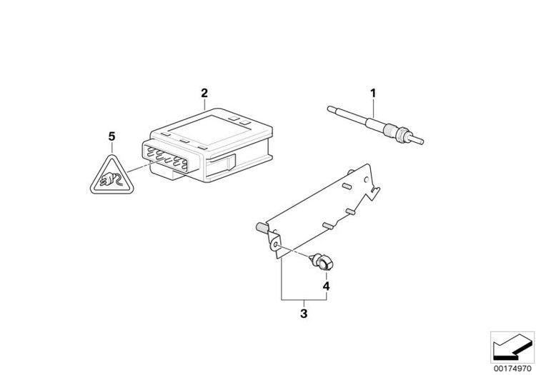 Bujía De Precalentamiento Para Bmw E46 E53 E60 E61 E65 E83 E90 E91 E92 E70 E87 E71 E63 E64.