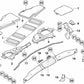 Rechte Stabilisatorbuchse für BMW E81, E82, E87, E88, E90, E91, E92, E93, E87N, E90N, E91N, E92N, E93N, E84 (OEM 64316964416). Original BMW.