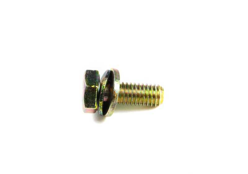 Hex Socket Screw with Washer for BMW E30, E34, E23, E32, E31 (OEM 07119915018). Original BMW