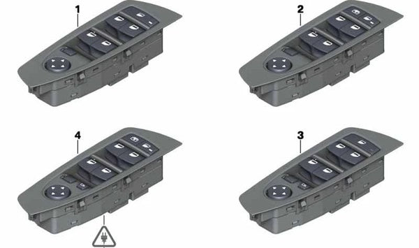 Unidad de Control Central de Puerta para BMW F01, F02, F04 (OEM 61319241918). Original BMW