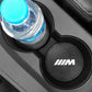 Posavasos Antideslizantes de Cuero para BMW M Performance - 2 Piezas