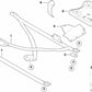 Tornillo hexagonal con arandela para BMW Serie 1 E87, F20, F21, Serie 2 F87, Serie 3 E30, E36, E46, E90, E91, F30, F31, Serie 4 F32, F33, F36, Serie 5 E34, E39, E60, E61, G38, Serie 6 E63, E64, Serie 7 E38, E65, E66, Serie 8 E31, X3 E83, X5 E53, E70, F15,