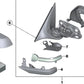 Parte inferior de la carcasa izquierda para BMW Serie 5 F10N, F11N, F18N, Serie 6 F12N, F13N, Serie 7 F01N, F02N (OEM 51167308651). Original BMW