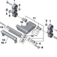 Tornillo hexagonal con pestaña para BMW Z4 E89 (OEM 07119906184). Original BMW