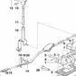 Interruptor de transmisión OEM 25161219149 para BMW E34, E32, E31. Original BMW.