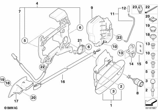 Schutzring für BMW Z4 E85, E86 (OEM 51217137448). Original BMW.