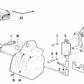 Conector redondo OEM 12121363327 para BMW E21, E30, E12, E28, E24, E23. Original BMW.