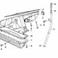 Asbestfreie Dichtung für BMW 3er E30 (OEM 11131709815). Original BMW.