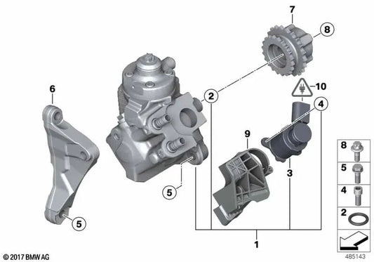 Kettenrad für BMW F20N, F21N, F22, F23, F30N, F31N, F34N, F32, F33, F36, G30, G31, G11, G12, F48, F39, G01, G02, F15 (OEM 13528581942). Original BMW