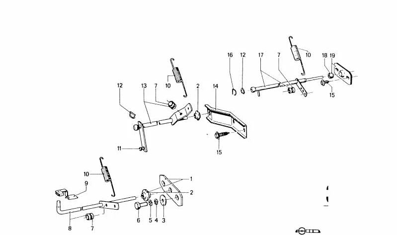 Eje de transmisión OEM 35411109924 para BMW Serie 3 (E21) y todos los modelos compatibles. Original BMW.