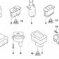 Start/Stop Switch for BMW E63, E64 (OEM 61316960745). Original BMW.