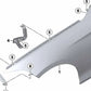 Soporte lateral de pared delantera izquierda OEM 41357284647 para BMW Serie 1 (F20, F21), Serie 2 (F22, F23), y M2 (F87). Original BMW.