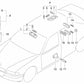 Luz de lectura interior trasera izquierda para BMW E38 (OEM 63318368847). Original BMW.