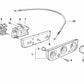 Bowden-Lüftungszug für BMW 3er E36 (OEM 64111387944). Original BMW