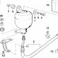 Tubo de presión izquierdo para BMW E12, E28, E24, E23 (OEM 37221120825). Original BMW