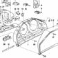 Guía de luz del cuadro de instrumentos OEM 62111372247 para BMW E30. Original BMW.