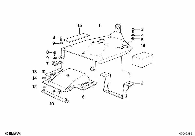 Arandela para BMW E81, E87, E87N, E21, E30, E36, E46, E12, E28, E34, E39, E24, E23, E32, E38, E65, E31, E83, E53, E70, E71, E52 (OEM 07119936439). Original BMW