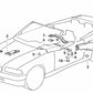 Revestimiento lateral derecho OEM 51718130072 para BMW E36. Original BMW.