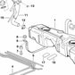 Tubería de Suministro de Combustible para BMW E36 (OEM 16111180967). Original BMW.