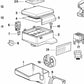 Caja de fusibles OEM 61131374129 para BMW E34, E32. Original BMW.