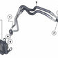 Conductos de refrigeración de aceite del motor para BMW E89 (OEM 17227585927). Original BMW