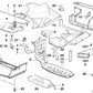 Dichtung für BMW E36 (OEM 51718135940). Original BMW