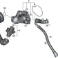 Mechanische Kühlmittelpumpe für BMW F87N, F80, F80N, F82, F82N, F83, F83N (OEM 11517846361). Original BMW