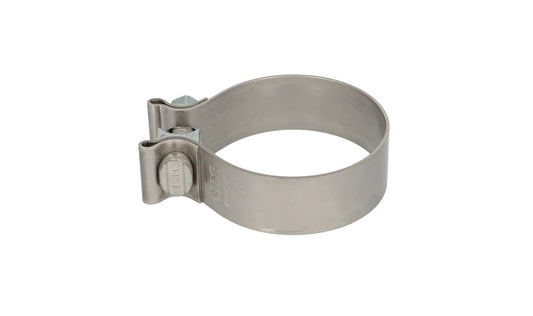 Exhaust clamp D=80.0 X 31.8MM for BMW Series 1, 2, 3, 4, 5, 6, 7 and X5. Models F20, F21, F22, F23, F30, F31, F32, F33, F36, F87, F90, G12, F91, F92, F93, E70, F15, F95, E71, F16, F96. Genuine BMW.