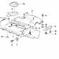 Escudo del Compartimiento del Motor para BMW Serie 3 E30 (OEM 51711965899). Original BMW