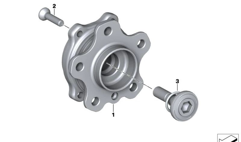 Tornillo con arandela y muelle de presión para BMW Serie 1 F40, F52, Serie 2 F44, F45, F46, G42, G87, U06, Serie 3 G20, G21, G28, G80, G81, Serie 4 G22, G23, G26, G82, G83, Serie 5 F90, G30, G31, G38, G60, Serie 6 G32, Serie 7 G11, G12, G70, Serie 8 F91,