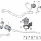 Soporte bomba de refrigerante eléctrica para BMW Serie 5 F90, G30, G31, G38, Serie 6 G32, Serie 7 G11, G12, Serie 8 F91, G14 (OEM 17118632136). Original BMW