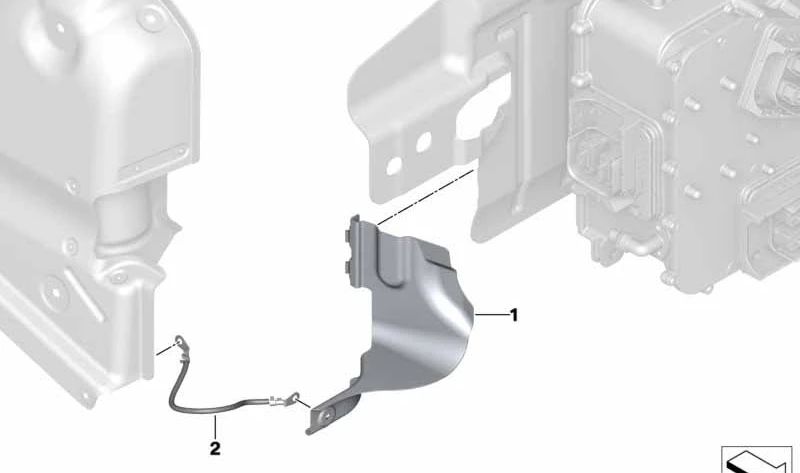 Cinta de Medición para BMW I01 (OEM 12428626984). Original BMW