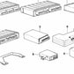 Módulo interruptor climatizador OEM 61352233107 para BMW E34, E32. Original BMW.