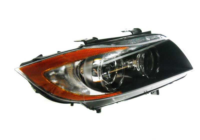 AHL Headlight - Xenon Light Right for BMW 3 Series E90, E91 (OEM 63117161670). Original BMW