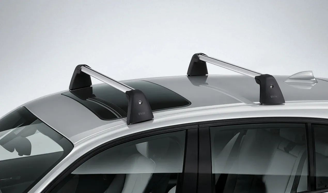 Roof rack for BMW F30, F34, F80 (OEM 82712361814). Original BMW.