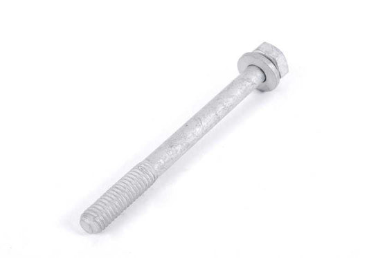 Hex bolt with washer for BMW E46, E90, E91, E92, E93, E39, E60, F10, F11, E63, E64, E38 (OEM 07119903867). Genuine BMW