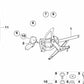 Guía de cristal delantera derecha OEM 51328399162 para BMW E36, Z3. Original BMW.