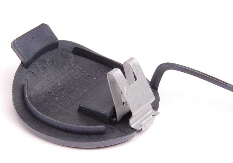 Tow Hook Cover Cap for BMW 3 Series E46 (OEM 51122695274). Original BMW